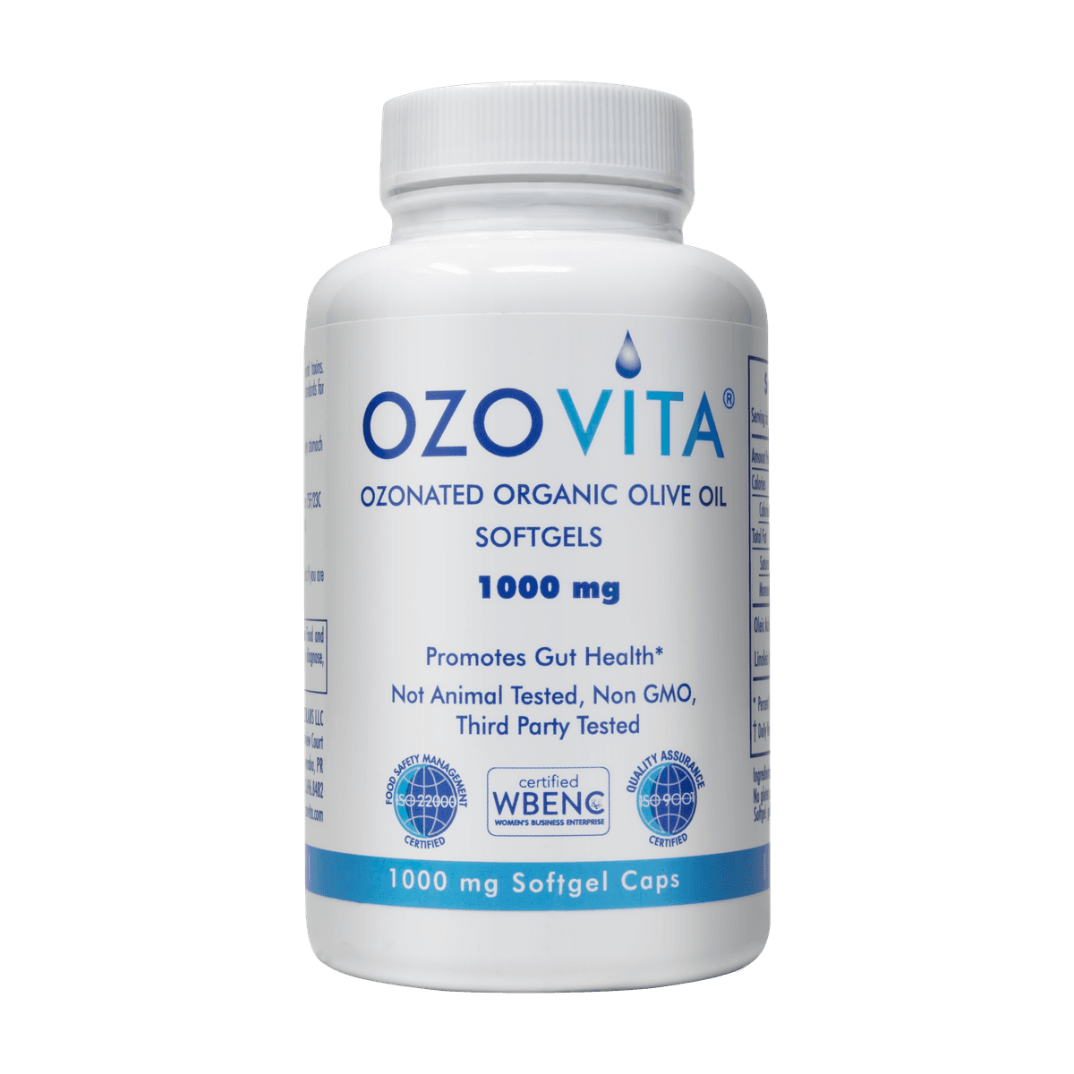 Ozonated Organic Olive Oil Softgels, 60 count